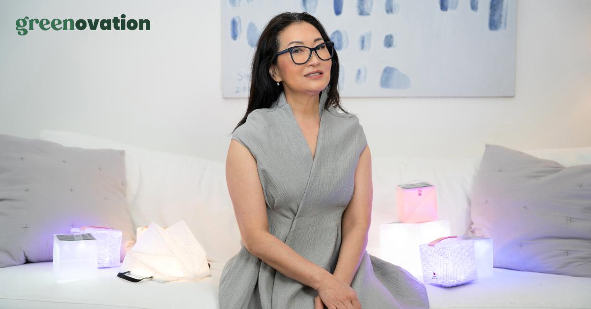 Solight Design Founder Alice Chun Invented Collapsable Image voltaic Lanterns